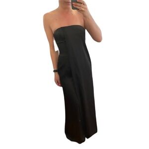 Jovani Black Strapless Dress